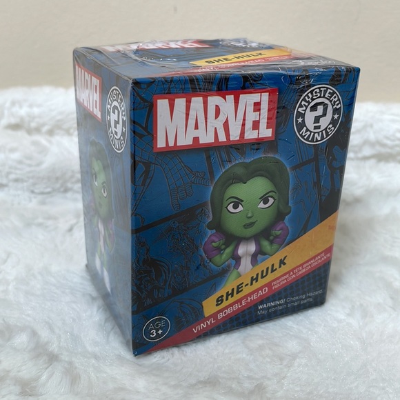 Funko Marvel Iron Man Dorbz and She Hulk/Captain Marvel Mystery Minis BUNDLE - Picture 4 of 10